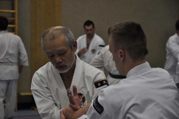 Training mit Satoh Sensei 